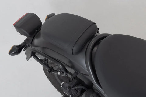 SW-Motech Legend Gear LC2 Side Bag System Black Edition — Honda Rebel