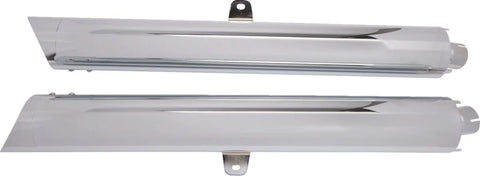 Cobra 4" Slip-on Mufflers Chrome