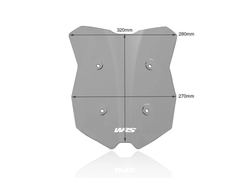 WRS Sport Windscreen Dark Smoked (KT007FS)
