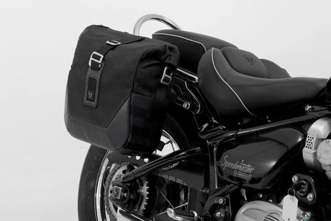 SW-Motech Legend Gear LC2 Side Bag System Black Edition — Triumph