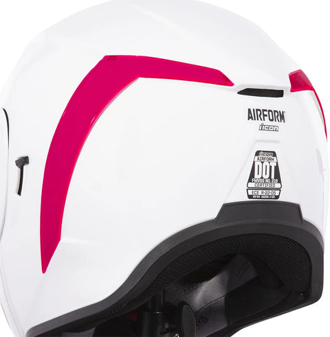 ICON Airform Dayglo Red Rear Spoiler