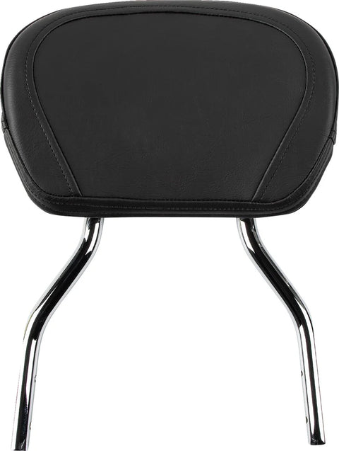 Cobra Short Round Sissy Bar Chrome with Pad (02-8745)