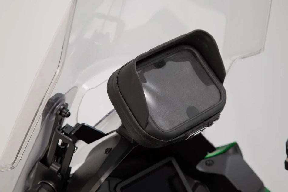 SW-Motech Cockpit Gps Mount — Kawasaki Versys (GPS.08.922.10000/B)