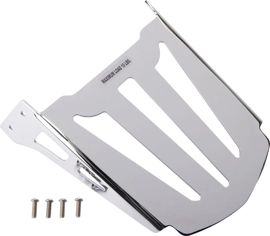Cobra Laser Cut Luggage Rack Chrome (02-3606)