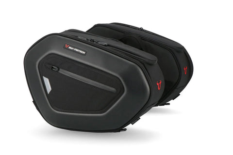 SW-Motech PRO Blaze H Saddlebag Set with Edge Protection — Honda Neo Sports Cafe