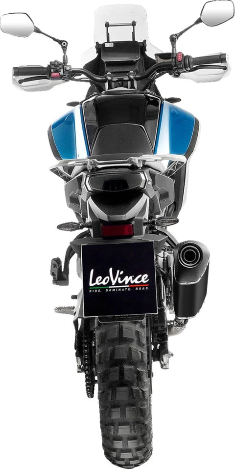 LeoVince Muffler LV-14 Black CF Moto 450 MT