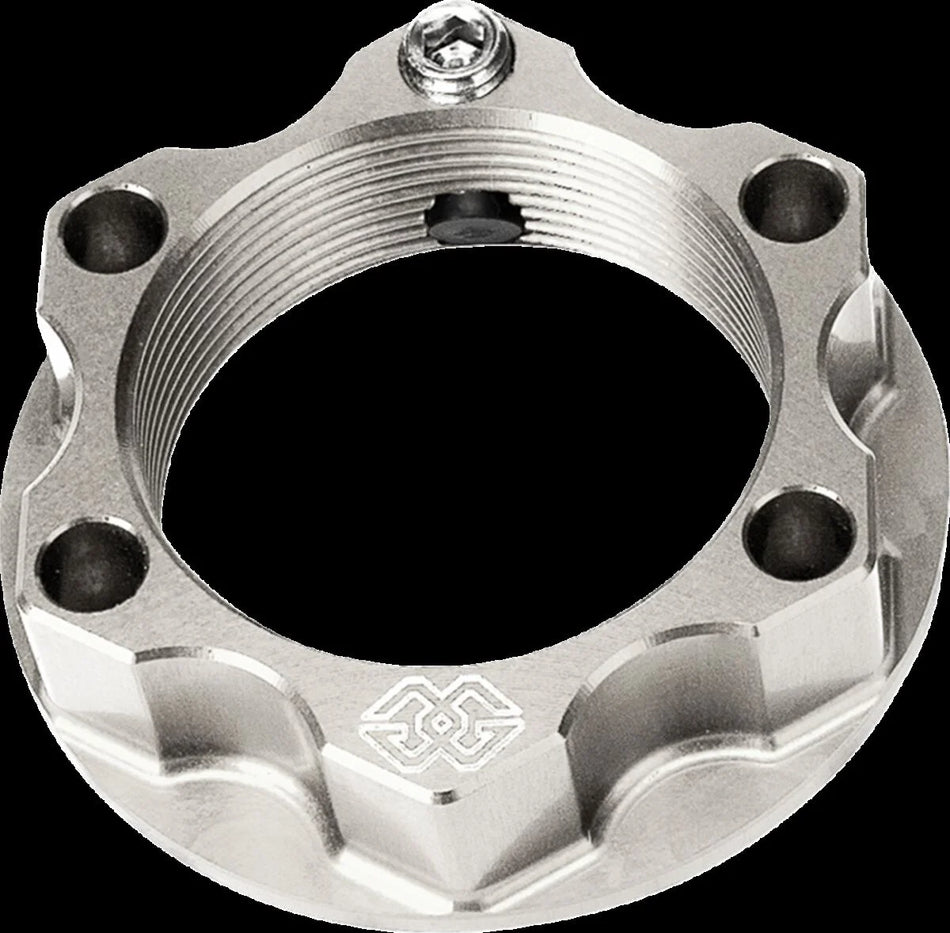 Gilles Tooling ACM Titanium Motorcycle Safety Axle Nut M25x1.5 Kit