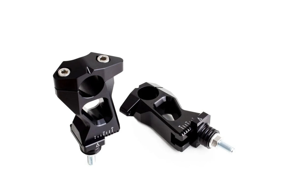 Gilles Tooling 2DGT Adjustable Handlebar Risers Black (2DGT-04-07-B)