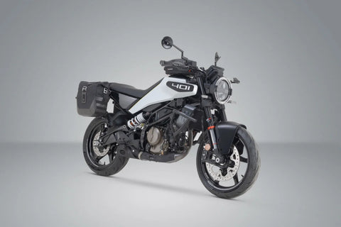SW-Motech Legend Gear LC2 Side Bag System Brown Edition — Husqvarna