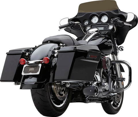 Cobra 2-into-1 Exhaust Black with Tip (6270B-1)