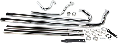 Cobra Hot Rod Speedster Extra Long Exhaust System Chrome with PowerPort