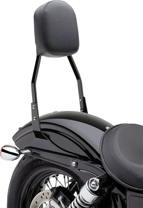 Cobra 17" Standard Square Sissy Bar Black (602-1152B)