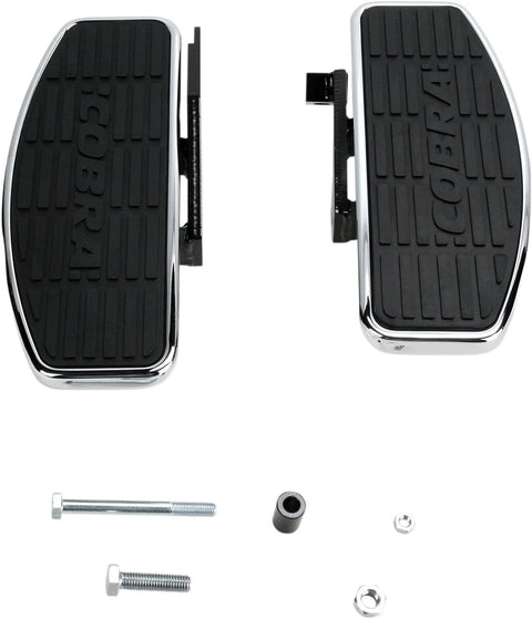 Cobra Classic Front Floorboard Kit Chrome (06-1920)