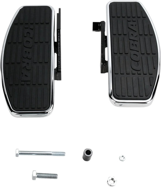 Cobra Classic Front Floorboard Kit Chrome (06-1920)