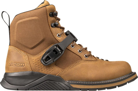 ICON SD6 Waterproof CE Boots Brown