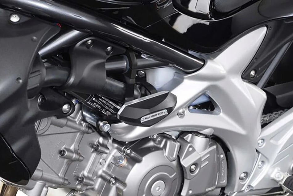 SW-Motech Frame Slider Set Black SFV650 Gladius / SV650 ABS
