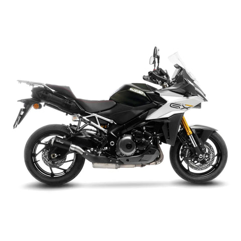 LeoVince LV-10 Black Edition Slip-on Muffler SS Ece Suzuki