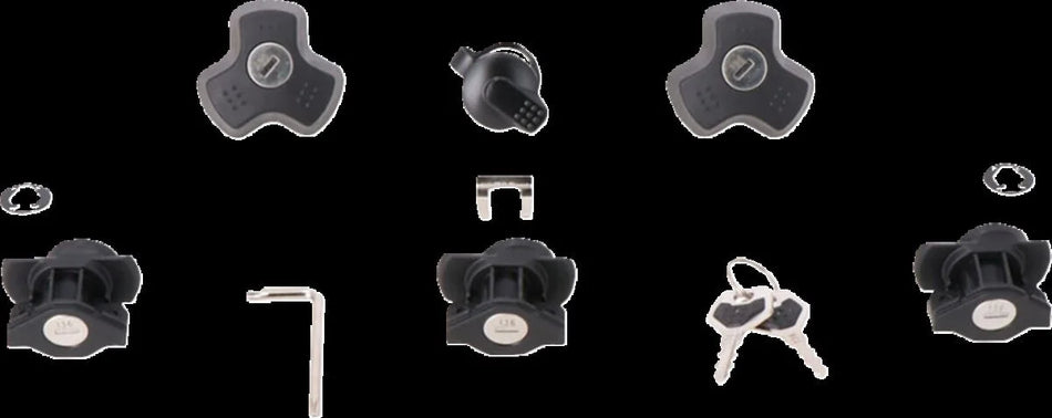 SW-Motech Dusc Lock Set 3 Locks Ant