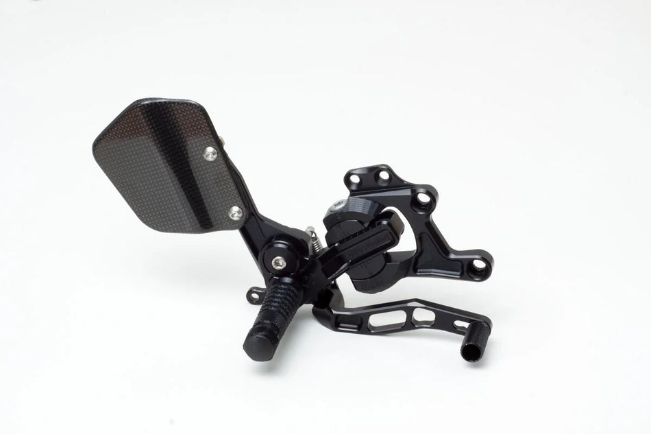 Gilles Tooling VCR38GT Adjustable Motorcycle Rearset Black (VCR-D01)