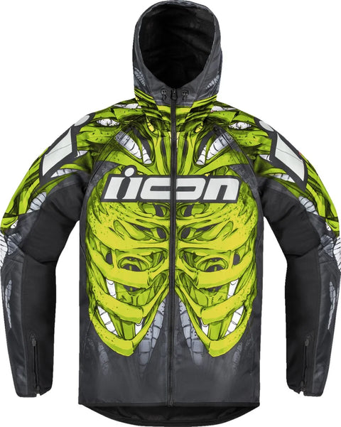 ICON Airform Manik'R Textile Jacket Green