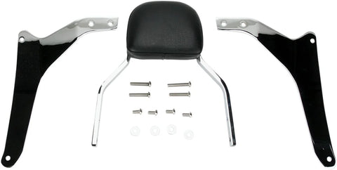 Cobra Mini Square Sissy Bar Chrome with Pad (02-4745)