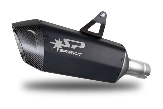 Spark Fighter EVO Slip-on Muffler Titanium Black (GBM0609BOM)
