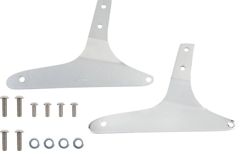 Cobra Short Round Sissy Bar Chrome with Pad (602-1300)