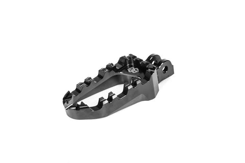 Gilles Tooling Pro-X Enduro Motorcycle Rider Footpegs Black (RGK-680-UF34-SET-B)