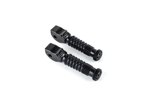 Gilles Tooling Sport Pillion Footpegs Black