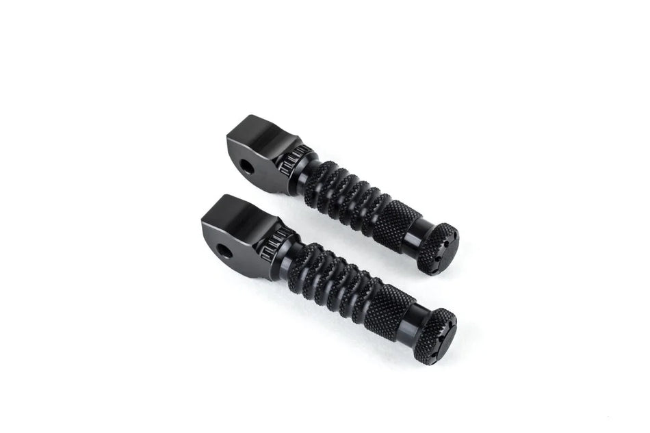 Gilles Tooling Sport Pillion Footpegs Black