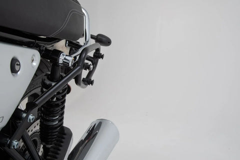 SW-Motech Legend Gear LC2 Side Bag System Black Edition — Moto Guzzi