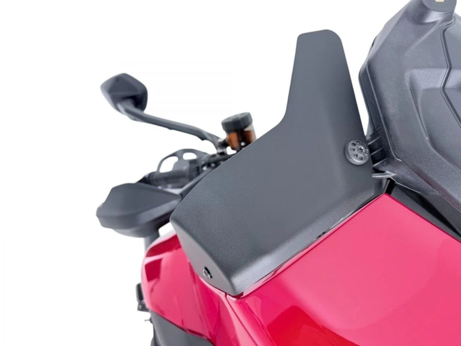 WRS Side Wind Deflectors Matt Black (DU038NO)