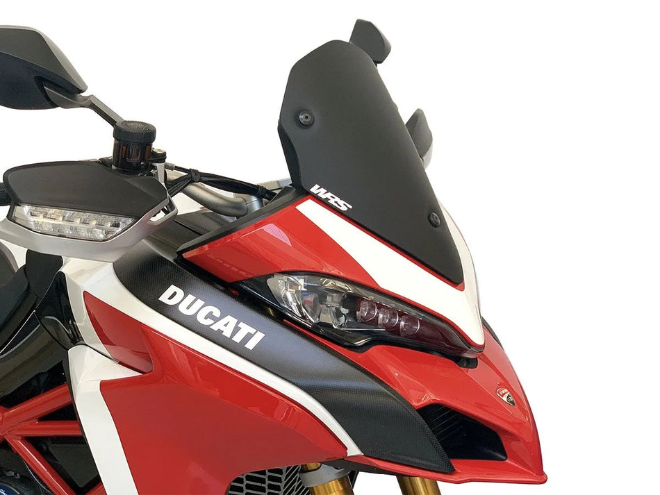 WRS Sport Motorcycle Windscreen Matt Black