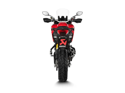 Akrapovic Slip-on Line Dual Muffler Titanium Ducati Multistrada