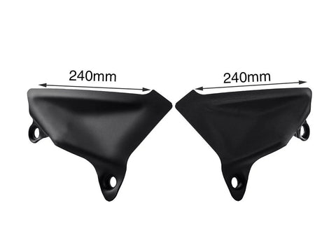 WRS Wind Deflectors Matt Black (DU019NO)