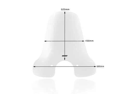WRS Touring Windscreen Clear (PI001T)