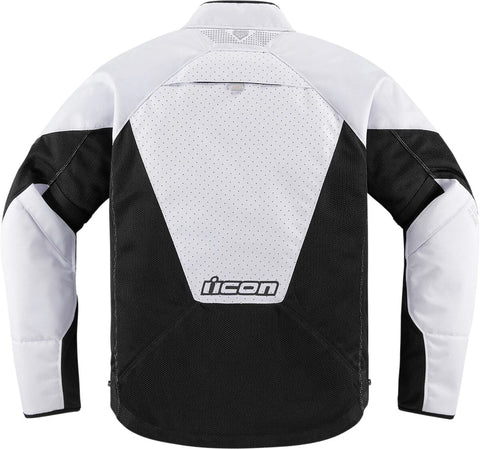 ICON Mesh AF CE Textile Jacket Black/White