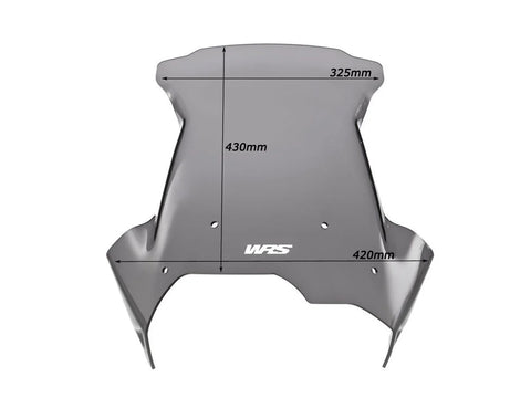 WRS Caponord Windscreen Smoked (BM018F)
