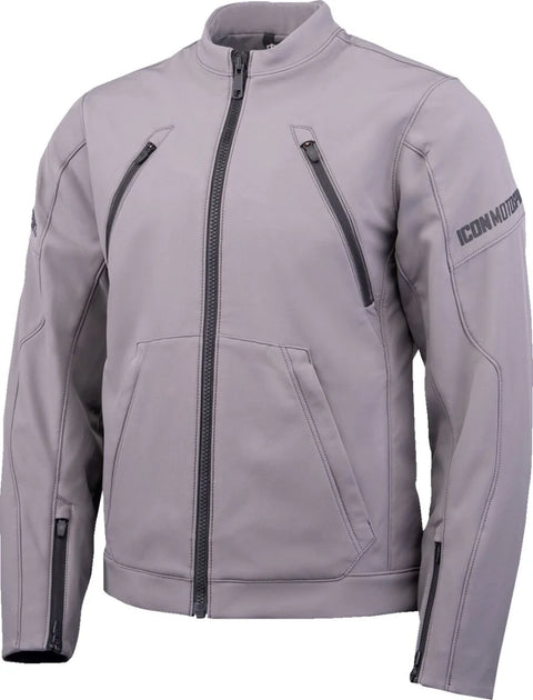 ICON Merc3 Textile Jacket Grey