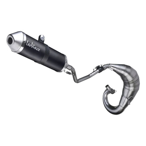 LeoVince X-Fight Black Edition Full Exhaust System SS Rieju