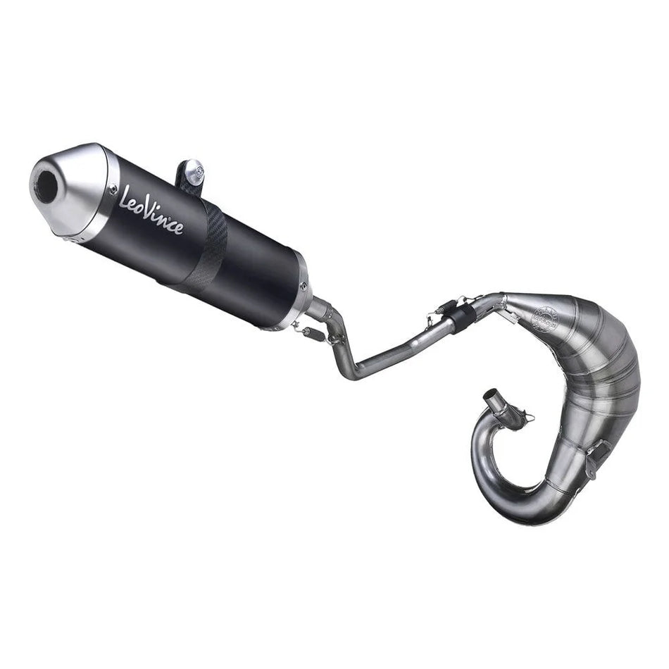LeoVince X-Fight Black Edition Full Exhaust System SS Rieju