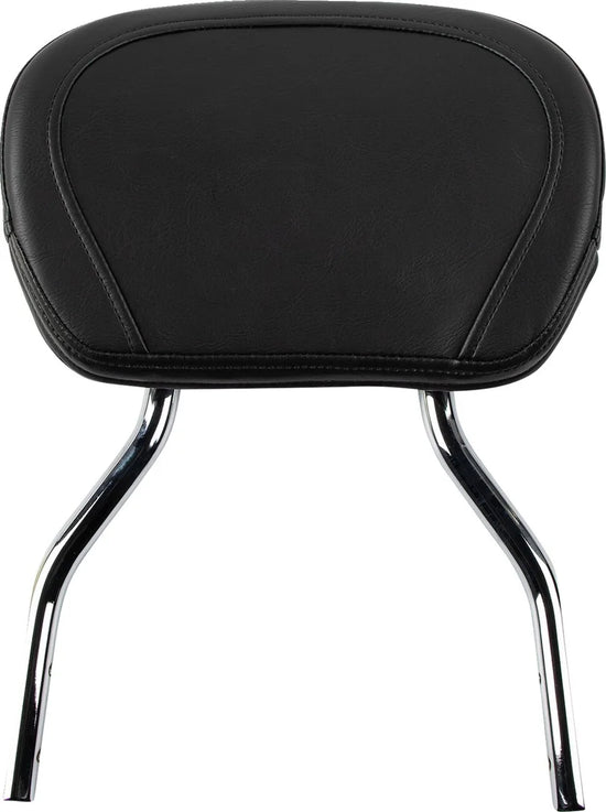 Cobra Short Round Sissy Bar Chrome with Pad (02-8825)