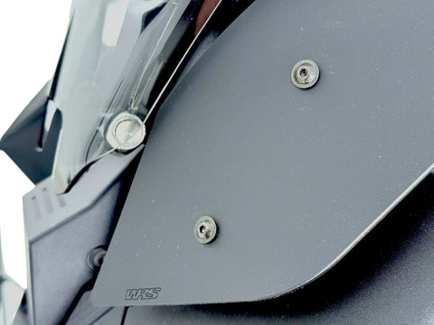 WRS Side Wind Deflectors Matt Black (MG009NO)