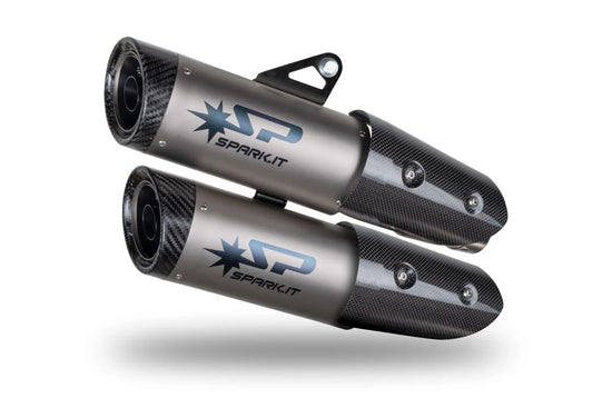 Spark Dyno Slip-on Muffler Titanium ECE (GTR0104TOMC)