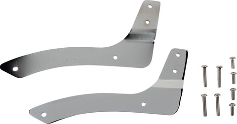 Cobra Short Round Sissy Bar Chrome with Pad (02-8701)