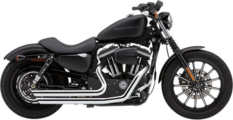 Cobra Speedster Slash Down Exhaust Chrome with PowerPort (6882)