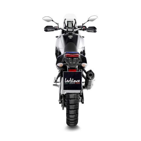 LeoVince LV One EVO Black Edition Slip-One Muffler Ece Yamaha Tenere 700