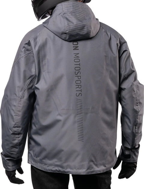 ICON PDX3 CE Textile Jacket Grey