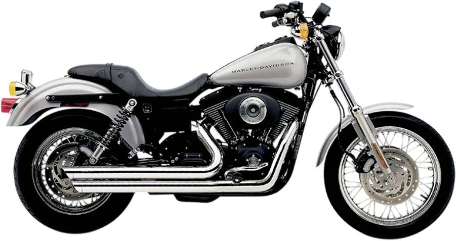 Cobra Speedster Slash Down Exhaust Chrome with PowerPort (6858)