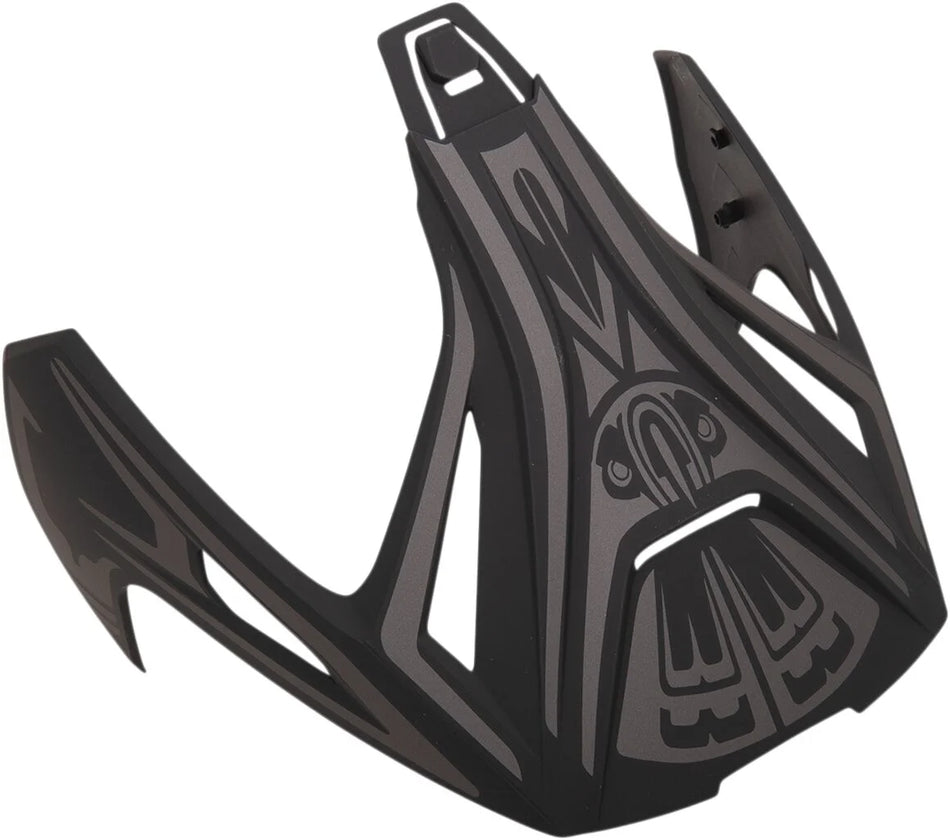 ICON Variant Pro Totem Black/Grey Helmet Peak